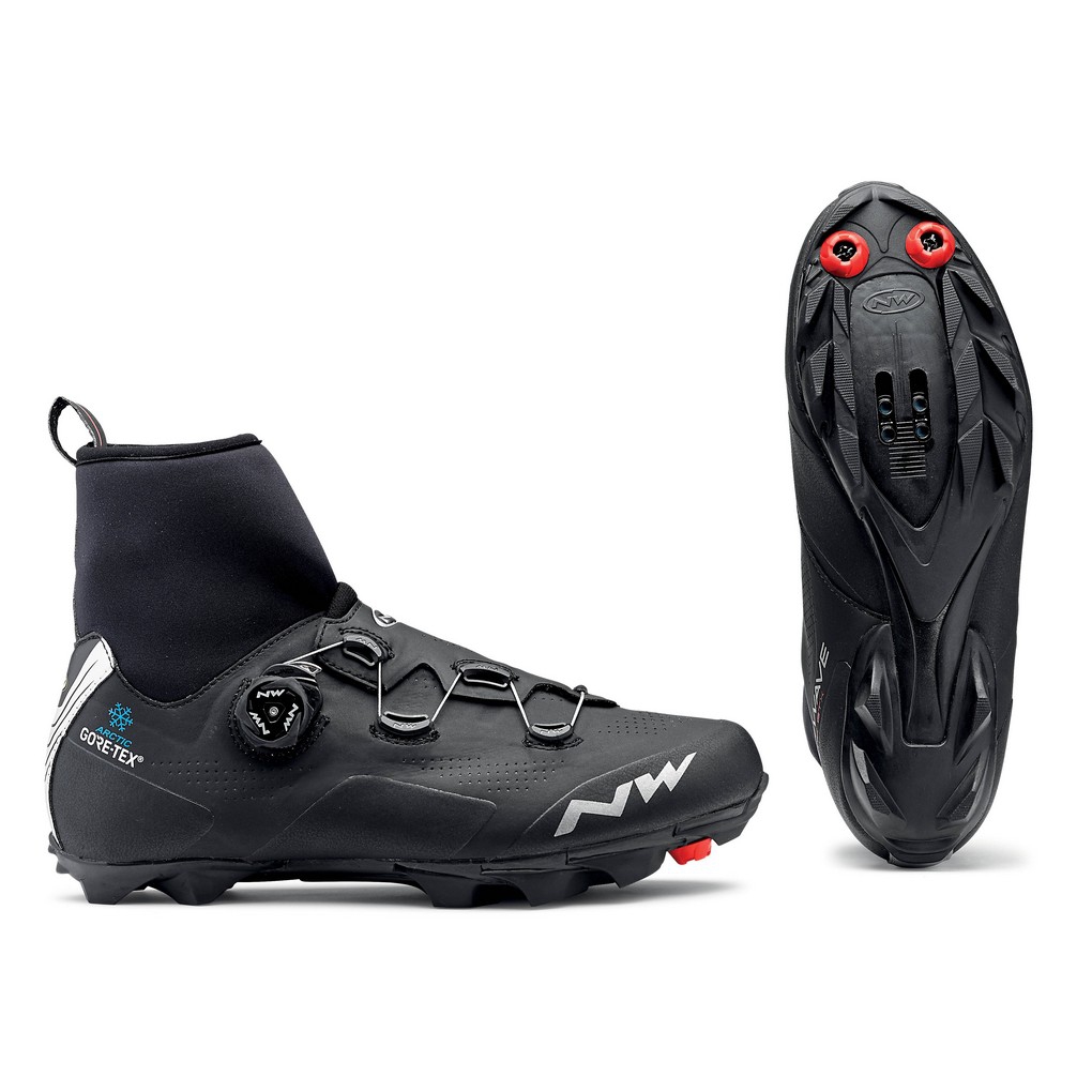 Sapatilhas de Ciclismo RAPTOR ARCTIC GTX Gore Tex Preto NORTHWAVE