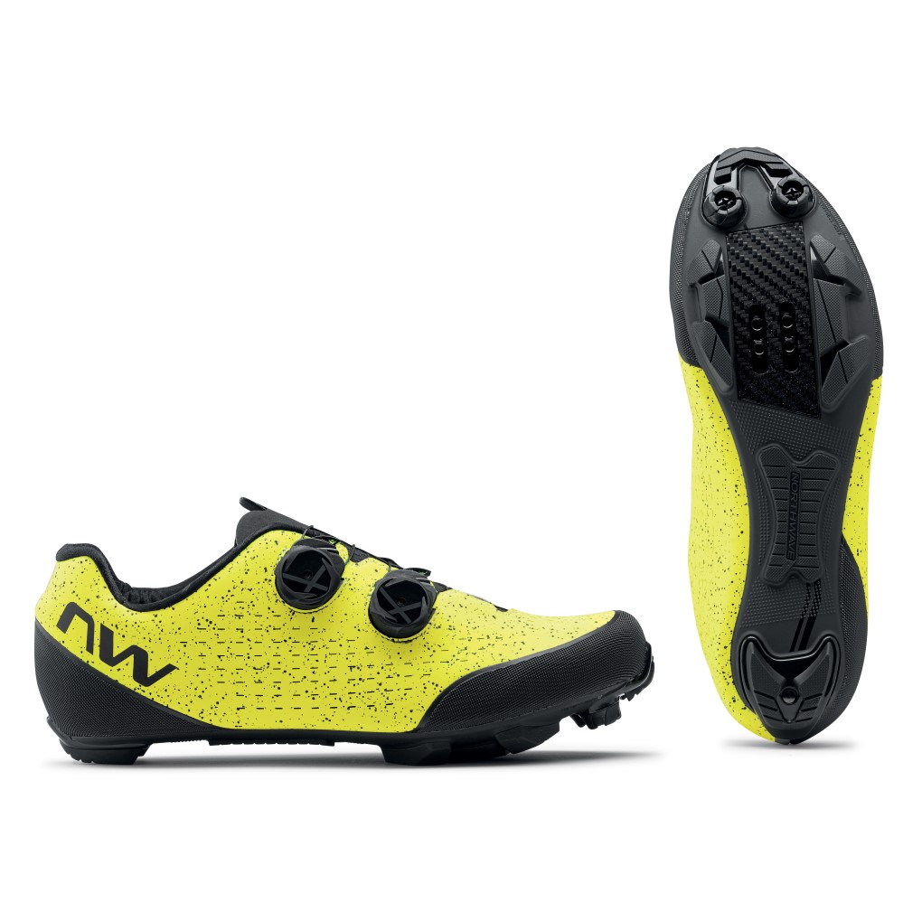 Sapatilhas Northwave REBEL 3 Amarela Fluo-Petro