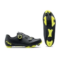 Zapatillas Northwave RAZER 2 MTB Negro Amarillo Fluo