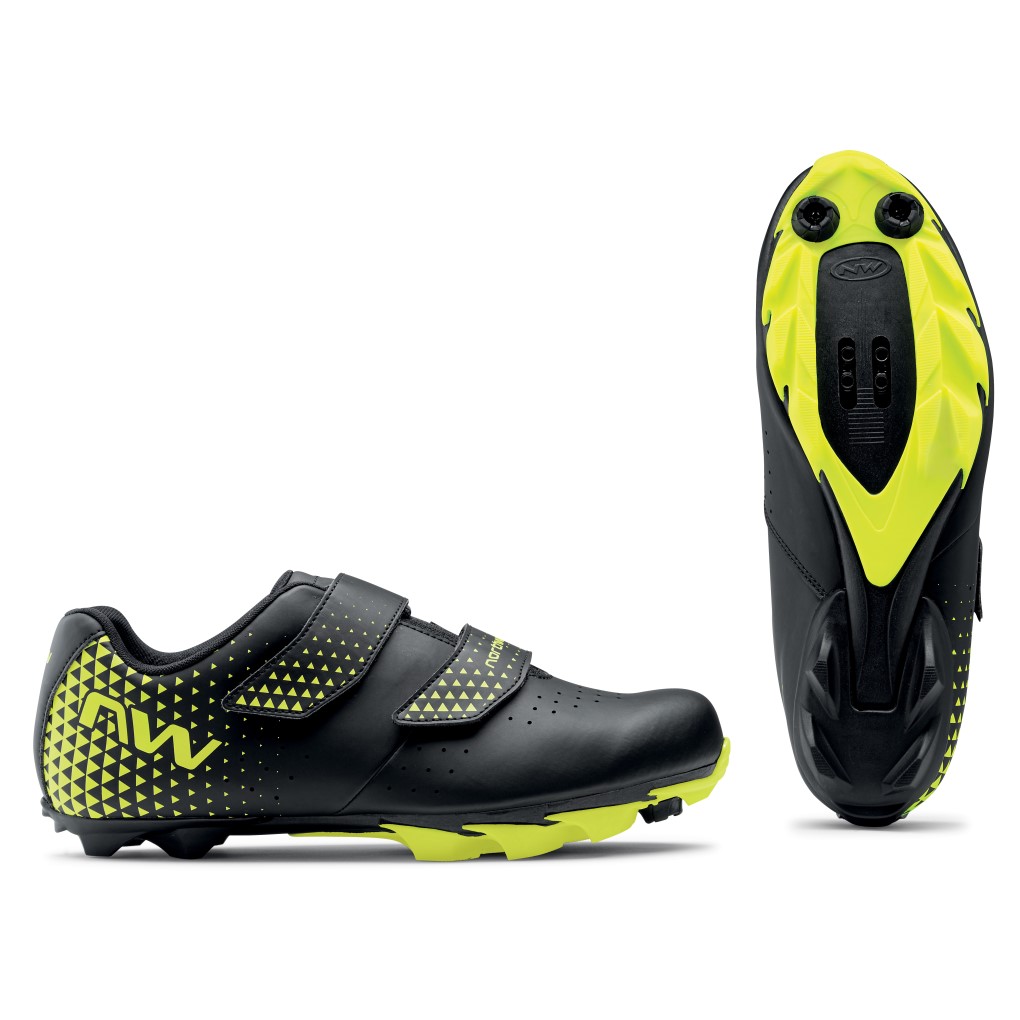 Sapatilhas Northwave SPIKE 3 Petro-Amarela Fluo