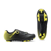 Sapatilhas Ciclismo Northwave ORIGIN PLUS 2 Preto-Amarelo Fluo