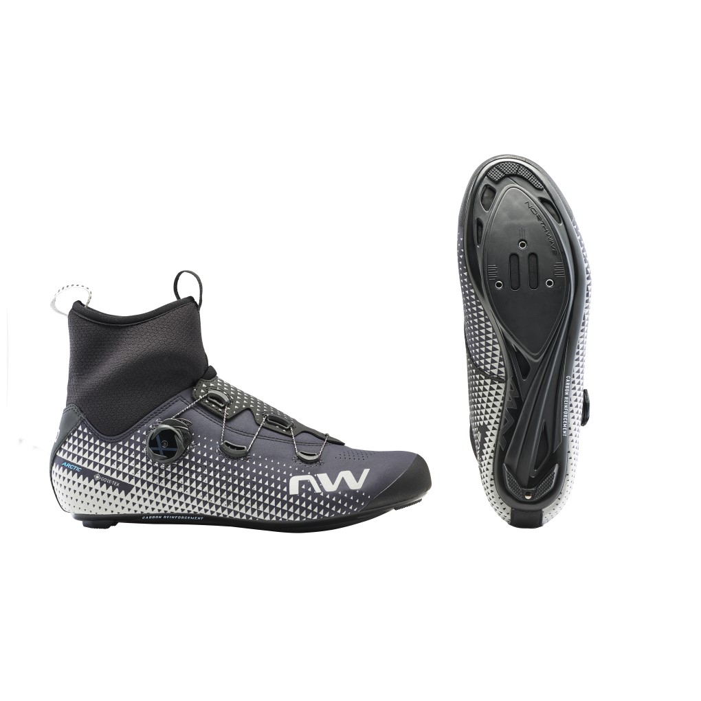 Sapatilhas Ciclismo Northwave CELSIUS R ARCTIC GTX Cinzento carbono - refletor