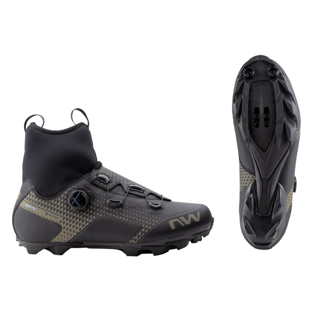 Sapatilhas Ciclismo Northwave CELSIUS XC ARC. GTX Preto-verde forest