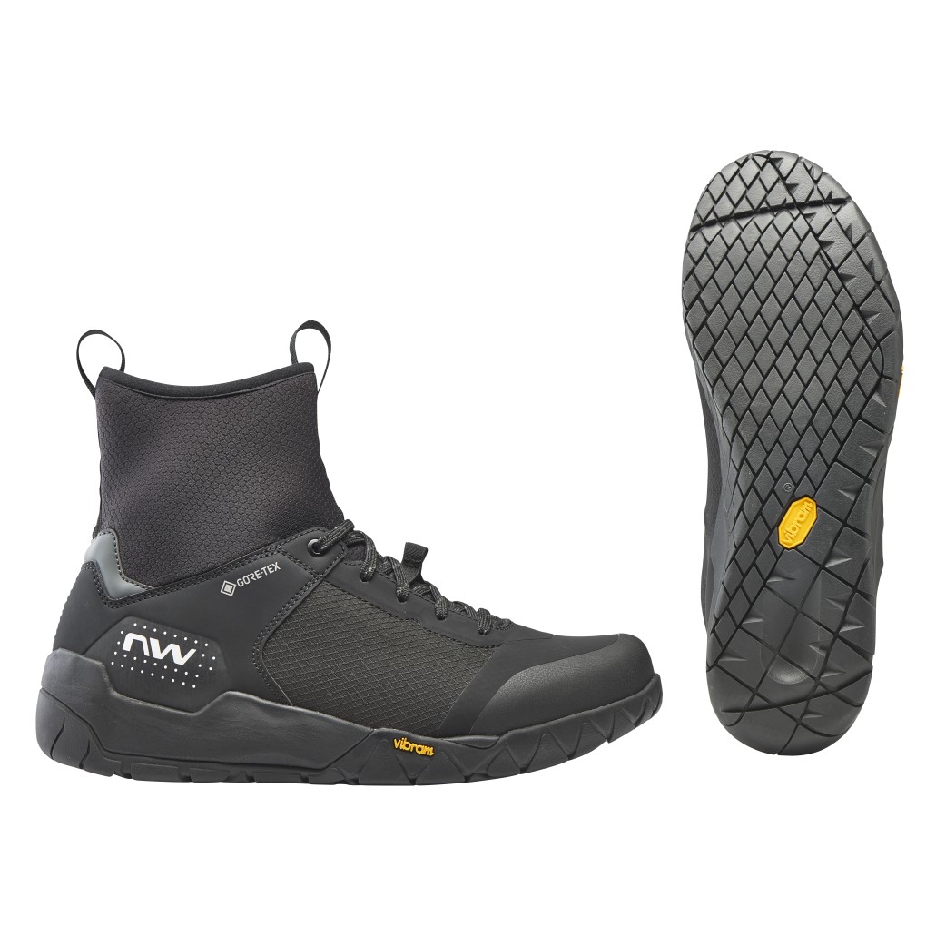 Sapatilhas Ciclismo Northwave MULTICROSS MID GTX preto