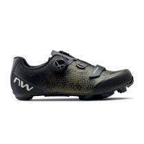 Zapatillas Northwave RAZER 2 Negro-Verde Forest