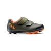 Zapatillas Northwave ORIGIN JUNIOR Verde Forest-Naranja