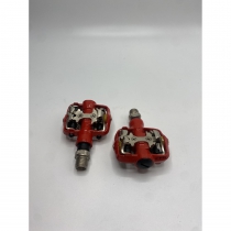 JUEGO PEDALES MTB ROJO