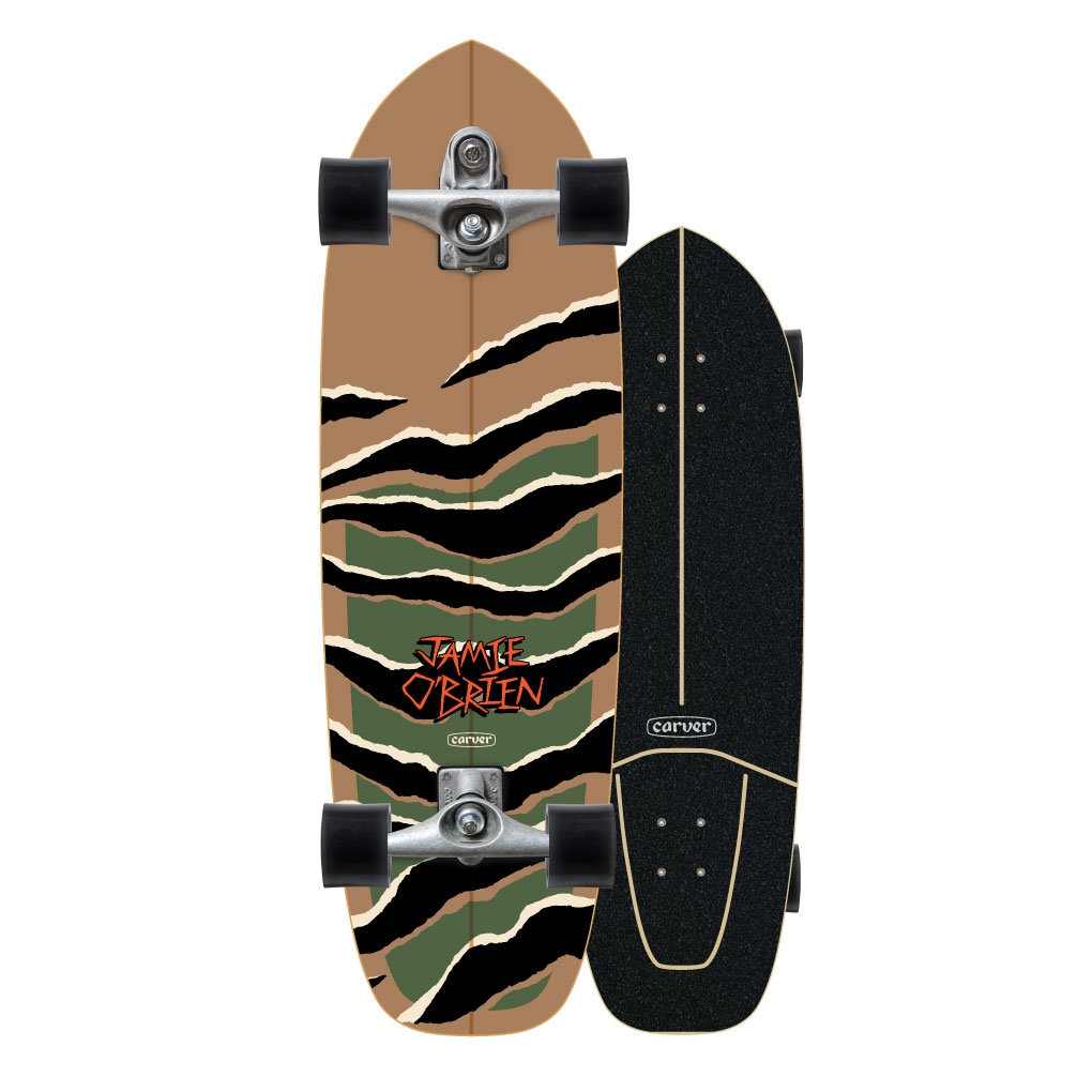 SurfSkate Carver Job Camo Tiger 33.5 C7