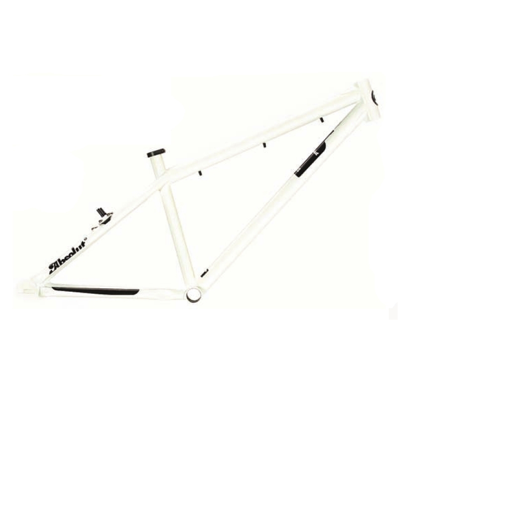 Quadro da bicicleta ABSOLUTE CrMO Branco