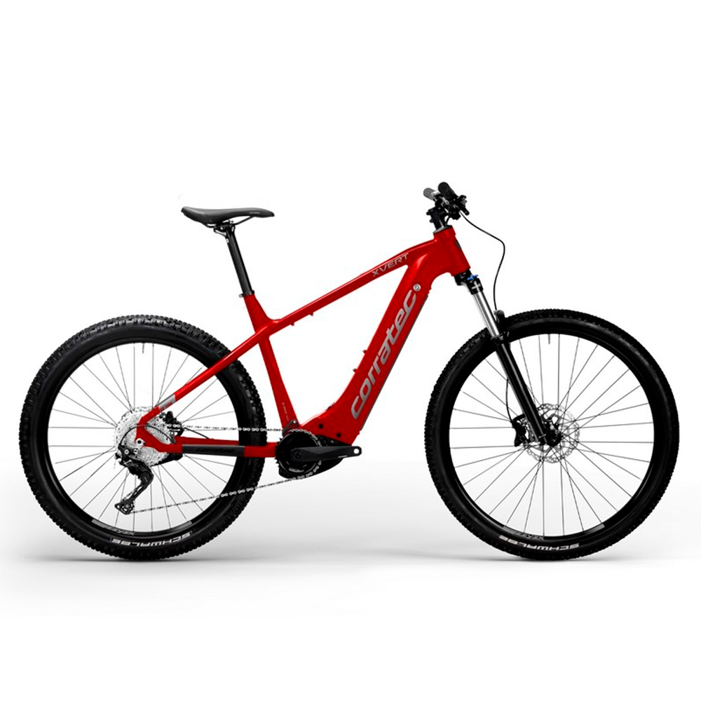 Bicicleta Eltrica Corratec E-Power X-Vert Pro Team Shadow Edge Vermelho/Plata/Prieto