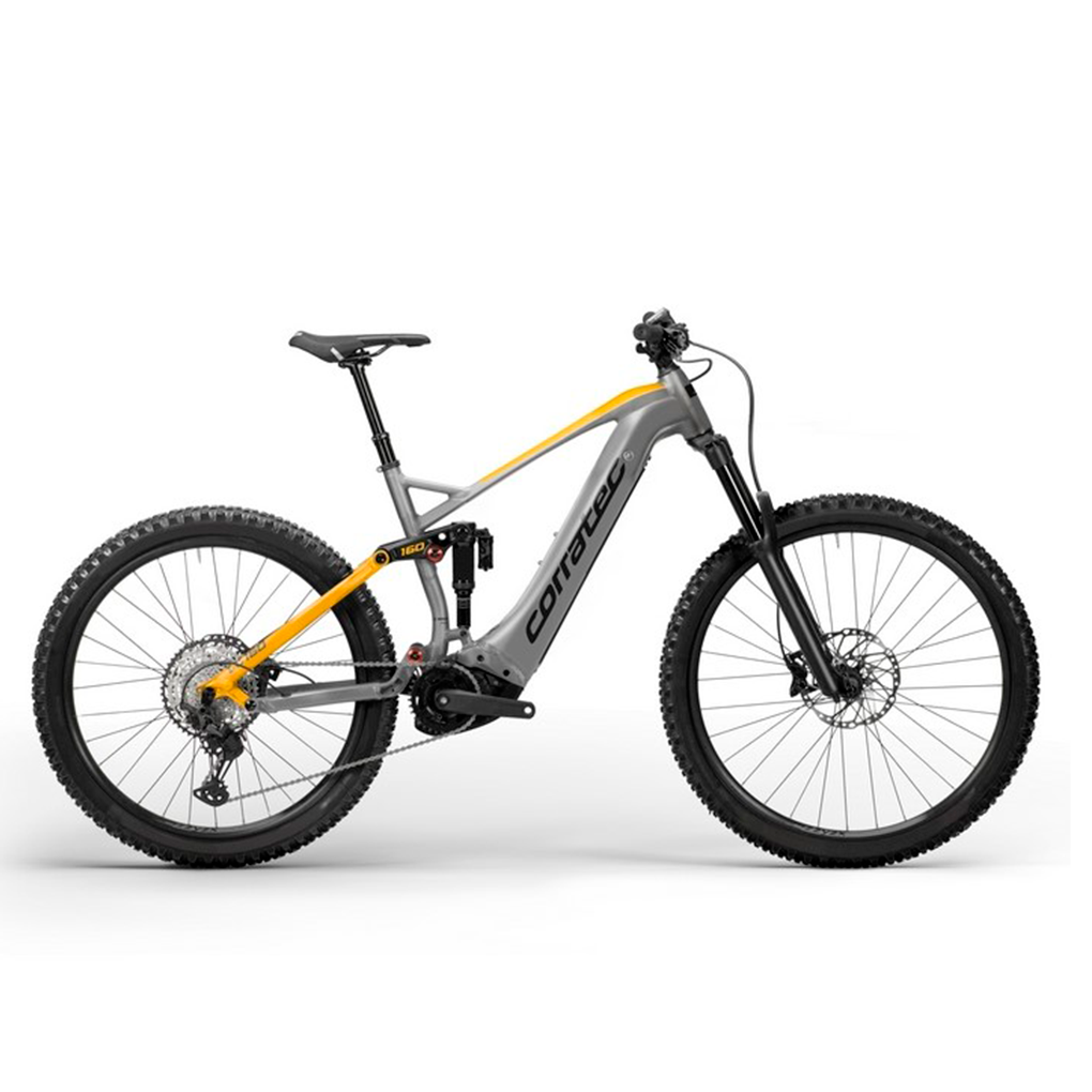 Bicicleta Eltrica Corratec E-Power RS 160 Pro Oro/Plata