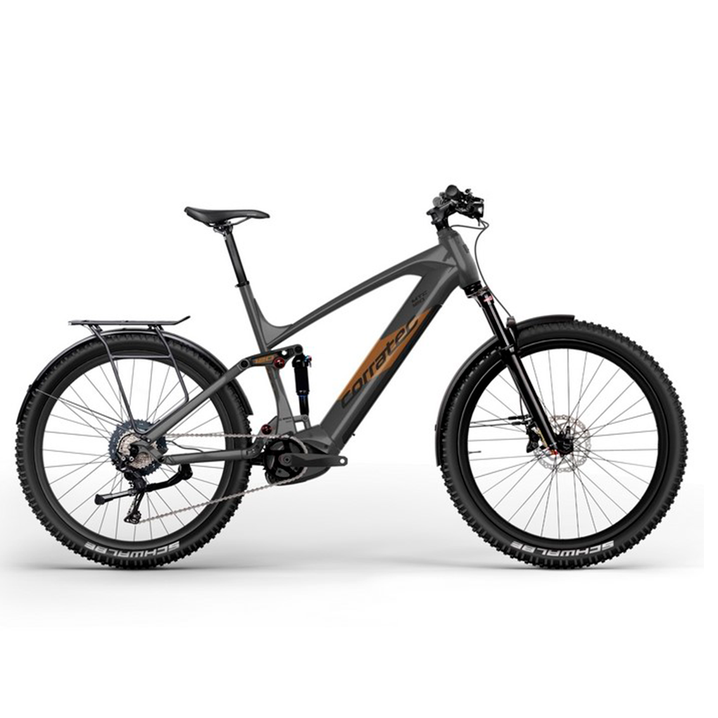 Bicicleta Eltrica Corratec E-Power MTC 120 Pro Castanjho/Cinzento