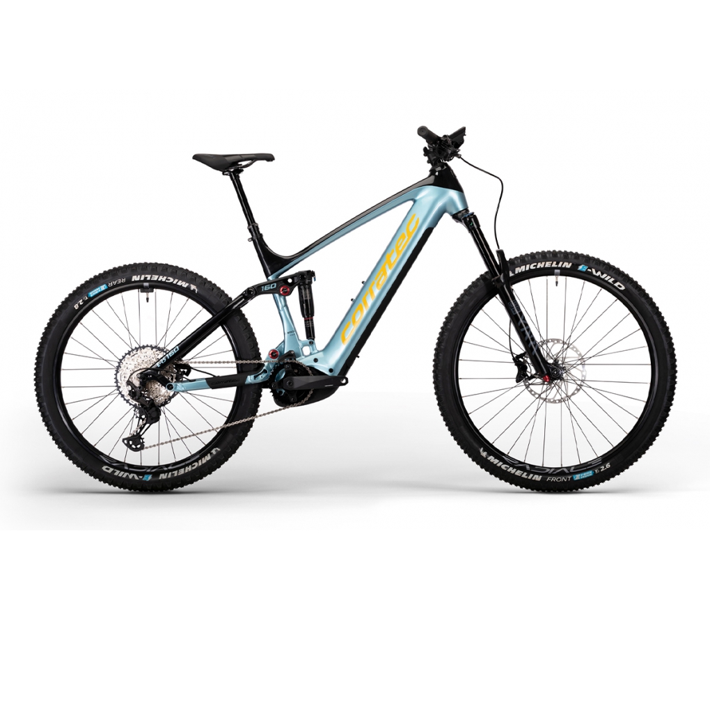 Bicicletas Elctricas Corratec E-Power RS 160 CX7 LTD Azul-Negro-Amarillo