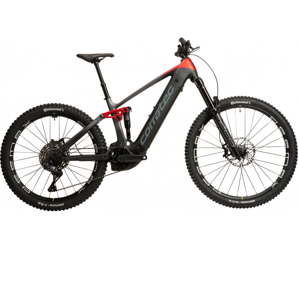 Bicicleta El�ctrica Corratec E-Power RS 160 Elite 800 Negro-Rojo-Plata