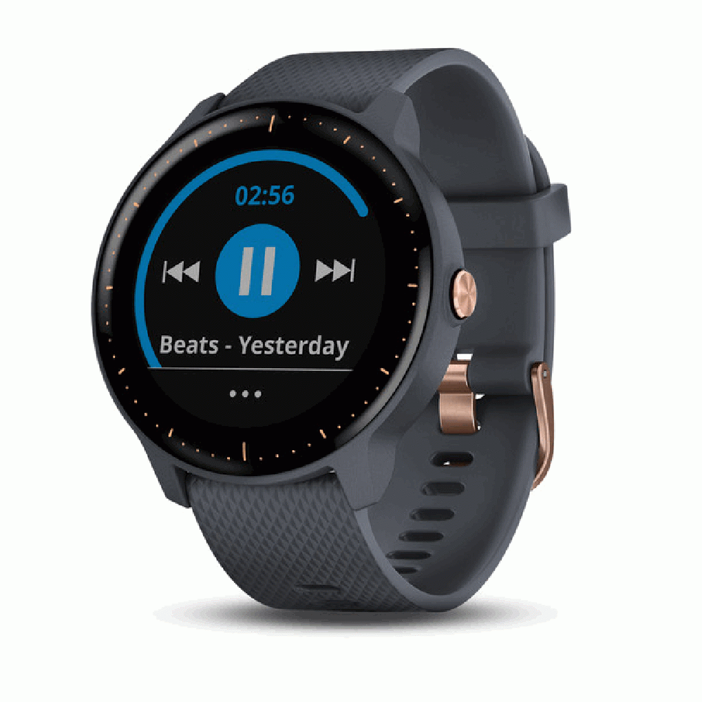 Garmin Vivoactive 3 Music Azul Oro Rosa