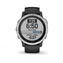 Garmin Fenix 6S Solar Music Plata