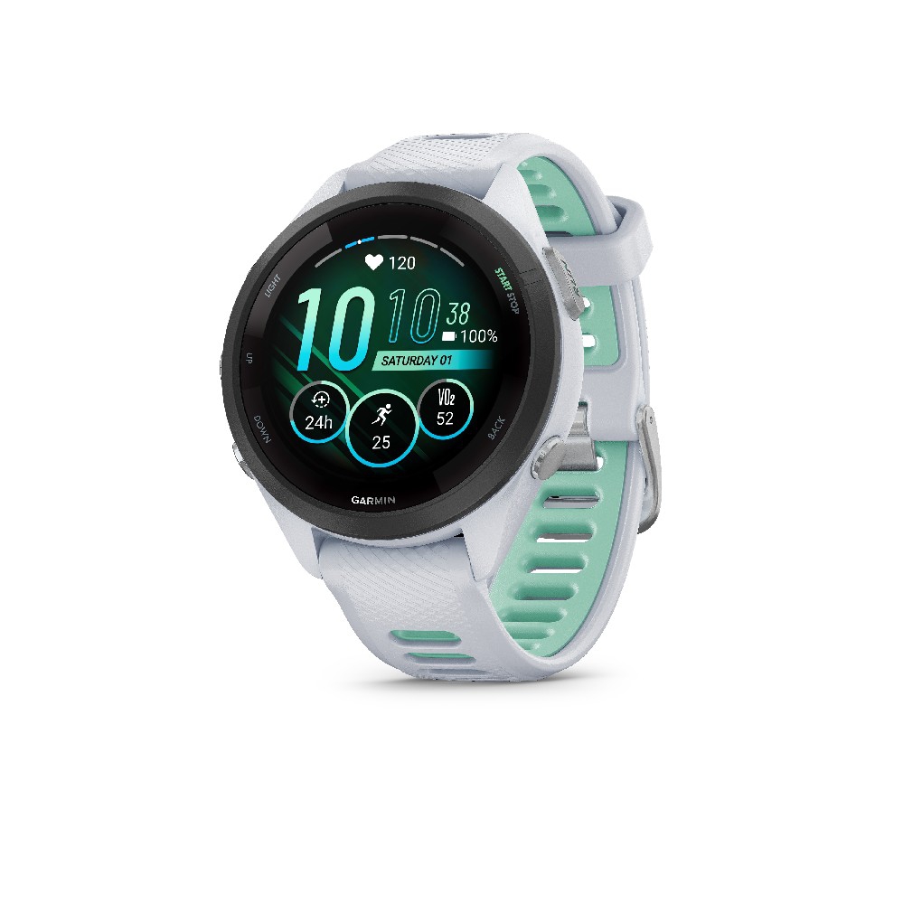 Reloj Garmin Forerunner 265 S Music Blanco/Verde