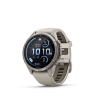 Garmin Fenix 9 Pro � inReach, 43mm Amoled Titanio correa silicona blanco
