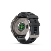 Garmin Fenix 9 Pro � inReach, 47mm Amoled Titanio correa silicona gris