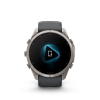 Garmin Fenix 9 Pro � inReach, 51mm Amoled Titanio correa silicona gris