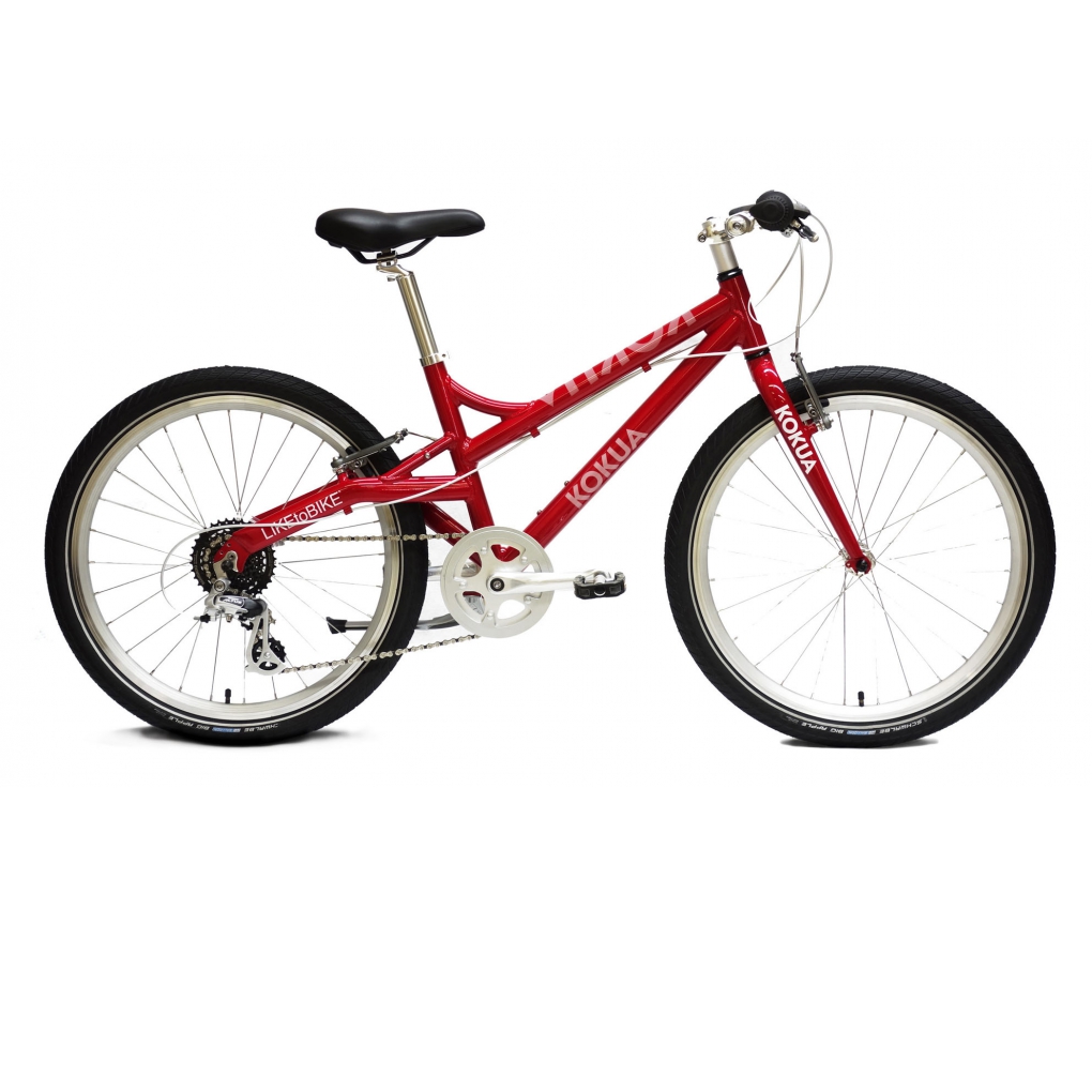 Bicicleta Kokua LiketoBike 24" Vermelha