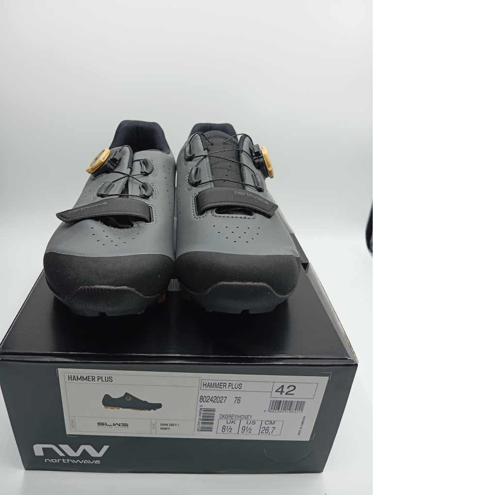 Zapatillas Northwave Hammer Plus Gris Oscuro-Honey
