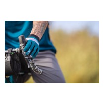 LUVA LONGA AIR LF AZUL-CINZA