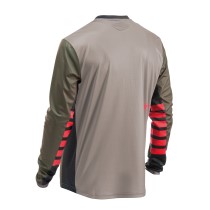 MAILLOT NORTHWAVE MANGA LARGA EDGE 2 VERDE FOREST-TIERRA