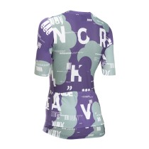 MAILLOT NORTHWAVE MANGA CORTA BLADE TYPE WOMAN SAGE-MORADO OSCURO