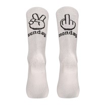 Calcet�n Northwave SUNDAY MONDAY Blanco