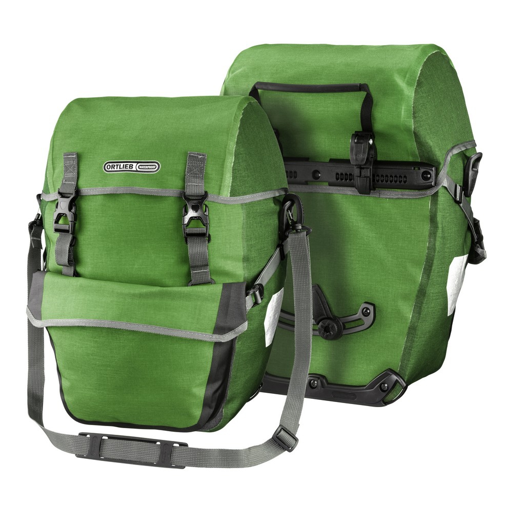 Alforges Ortlieb BIKE-PACKER PLUS QL2.1 PAR (2x)21L Kiwi-Verde