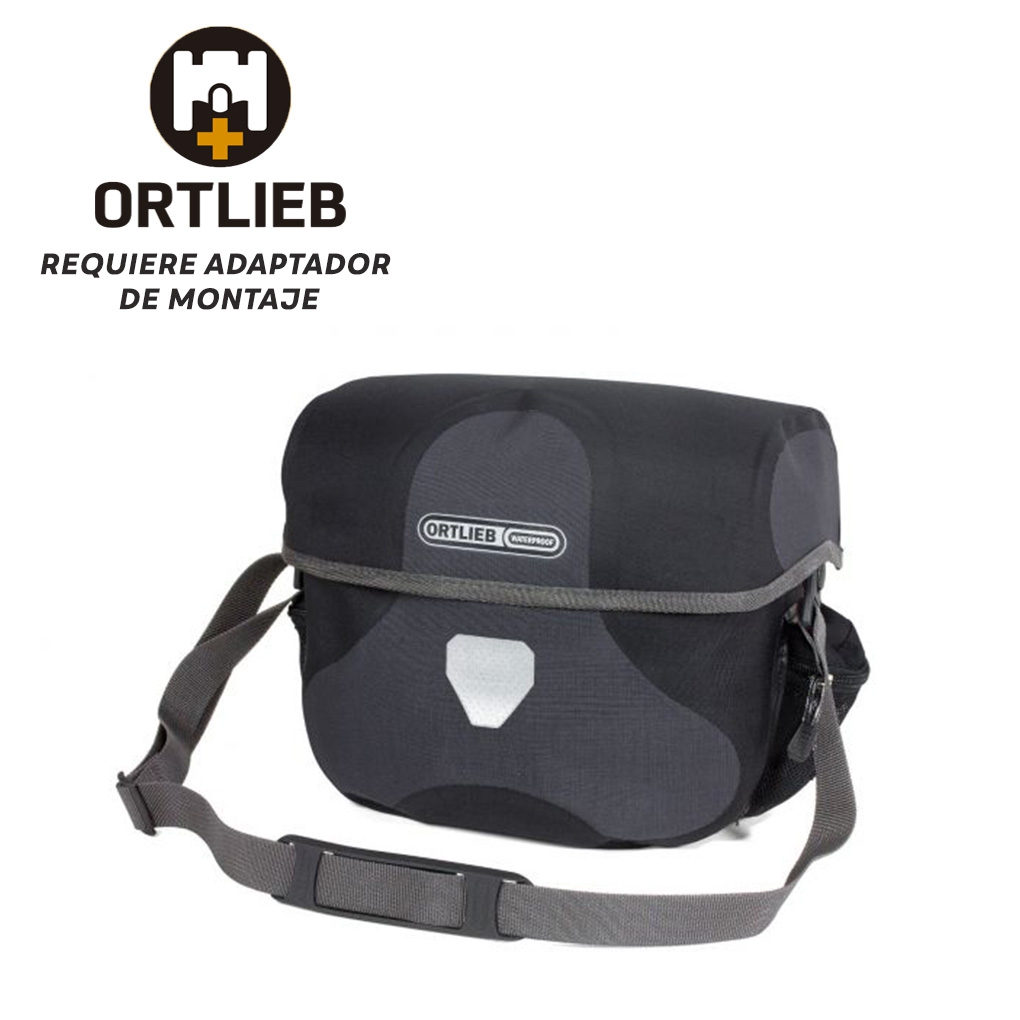 Sacos de guiador Ortlieb Ultimate Six Plus Sem adaptador 7L Asfalto