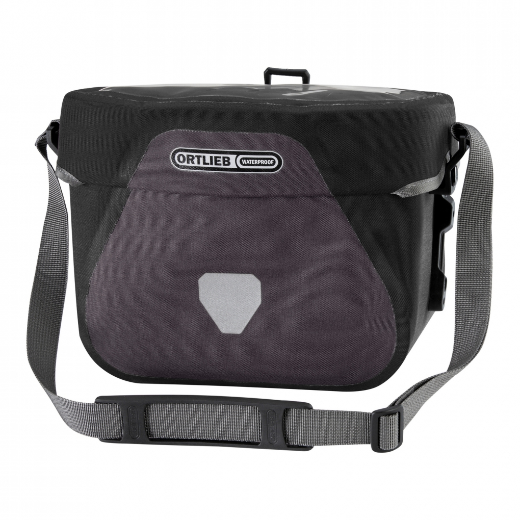 Bolsa Manillar Ortlieb ULTIMATE PLUS Sin Adaptador 6,5L Gris-Negro