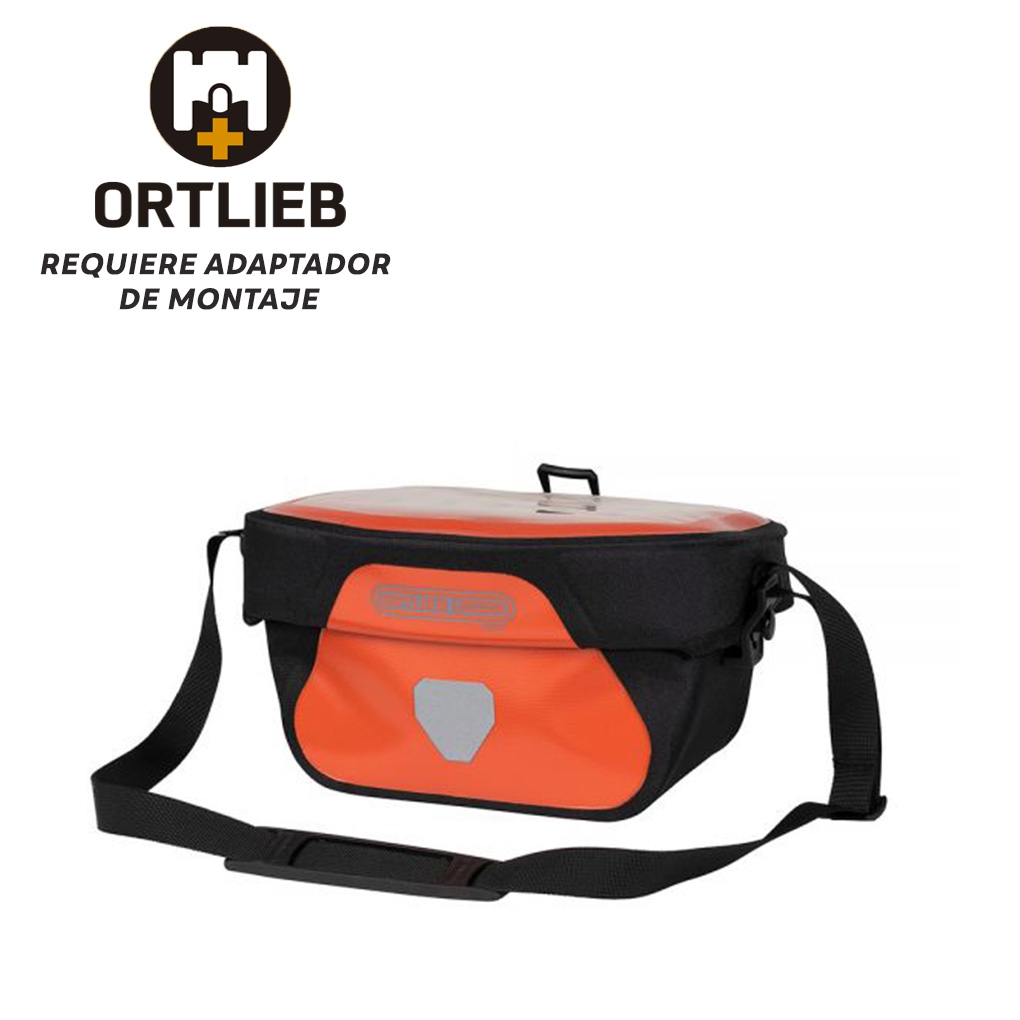 Sacos de guiador Ortlieb Ultimate Six Free Sem adaptador 5L xido