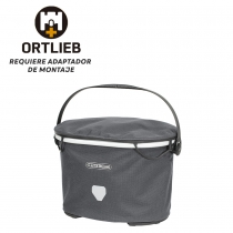 Cesta Sacos de guiador Ortlieb UpTown Urban 17,5L Sem adaptador Pimienta