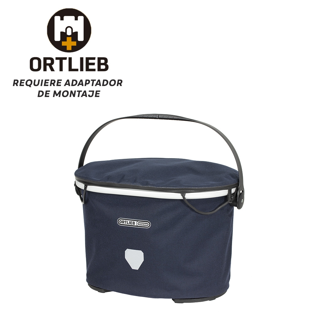 Cesta Sacos de guiador Ortlieb UpTown Urban 17,5L Sem adaptador Violeta