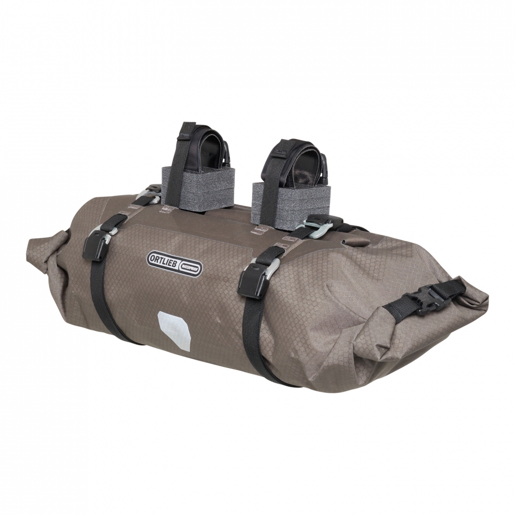 Sacos de guiador Ortlieb HandelBar Pack S 9L dark sand