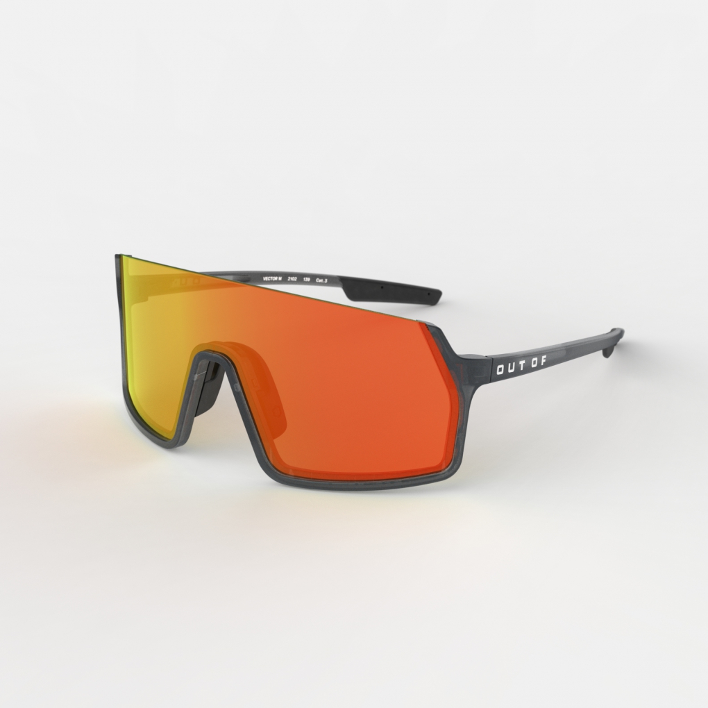 Gafas Deportivas Out Of Vector Hybrid Frost grey Lente RED MCI