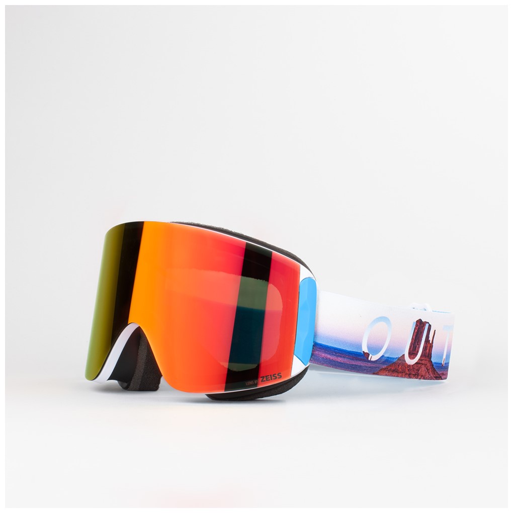 M�scara Esqu� Out Of Katana Roadtrip Red MCI