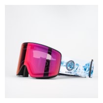 M�scara Esqu� Out Of Bio Project Snow IRID red