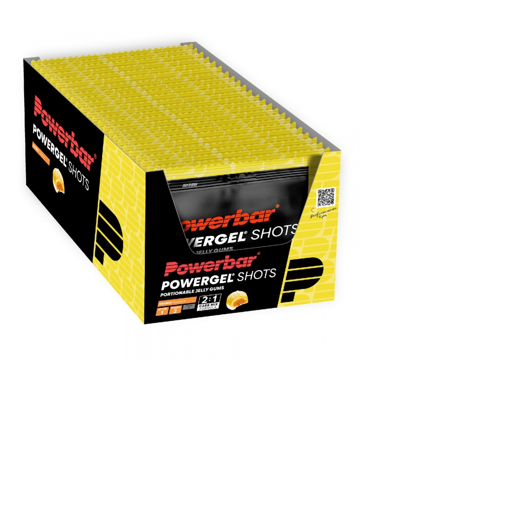 PowerBar PowerGel Shots Laranja 24 unidades