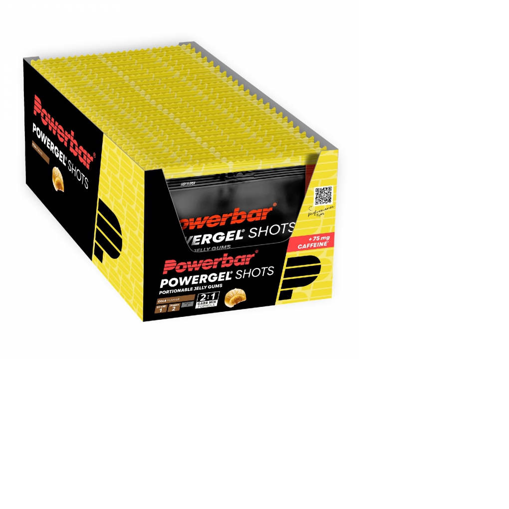 PowerBar PowerGel Shots Cola Cafe�na 24 unidades
