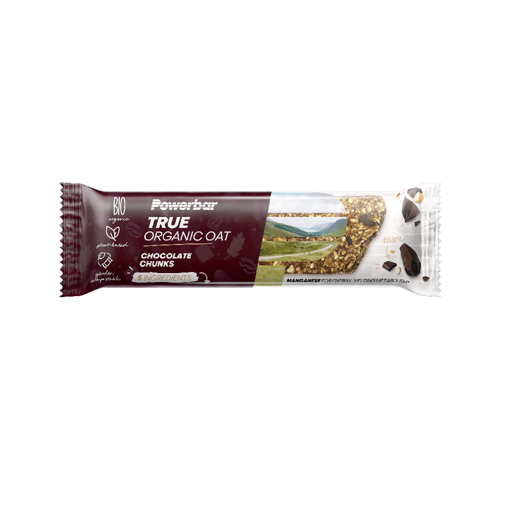 Barras Powerbar True Organic OAT Chocolate Chunks 16 un.