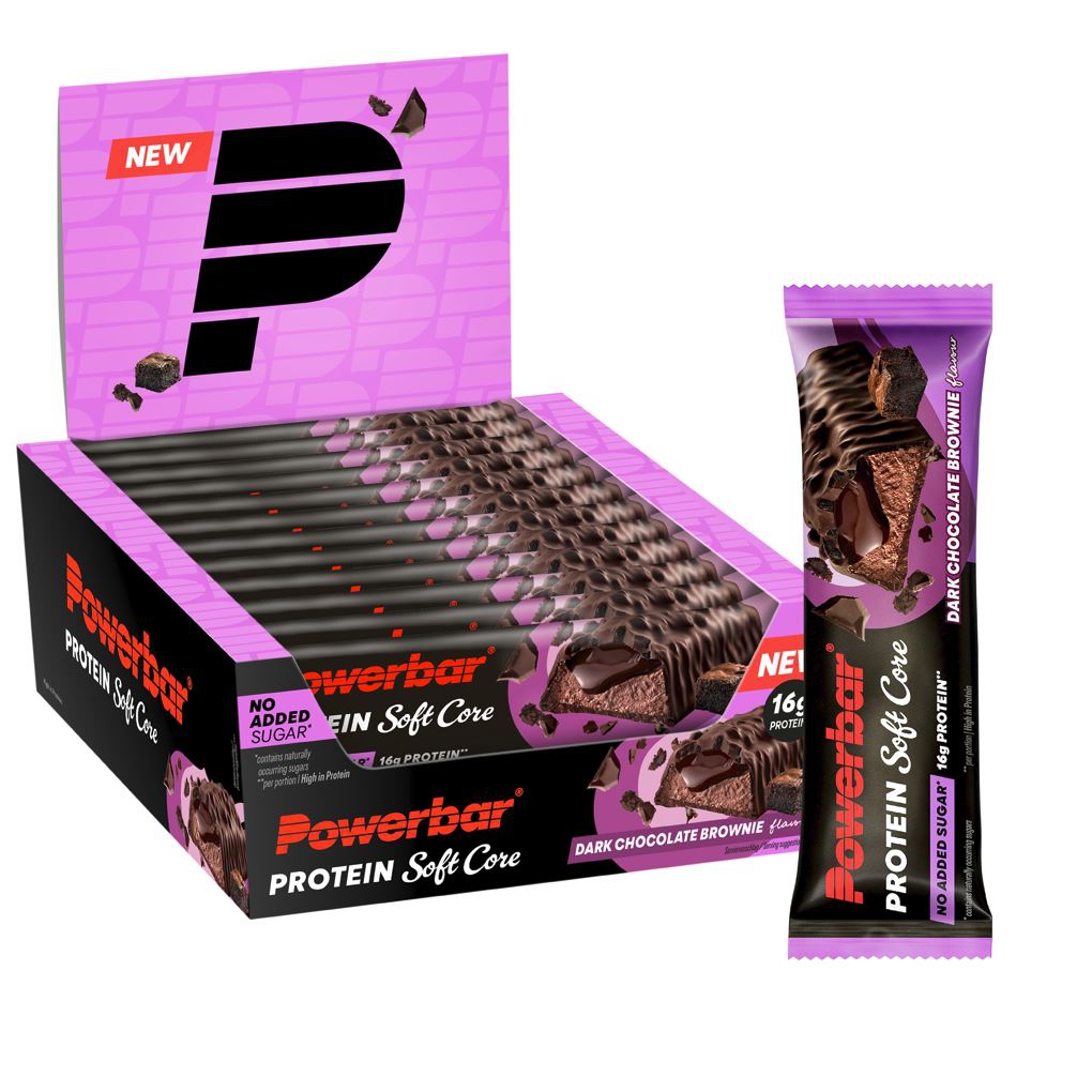  PowerBar Protein Soft Core Chocolate Negro 12u.