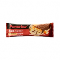 BARRAS POWERBAR RIDE ENERGY AMENDOIM CARAMELO 18 UNIDADES
