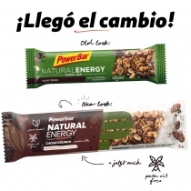 Barrita PowerBar Natural Energy Cereal Cacao Crunch 18 unidades
