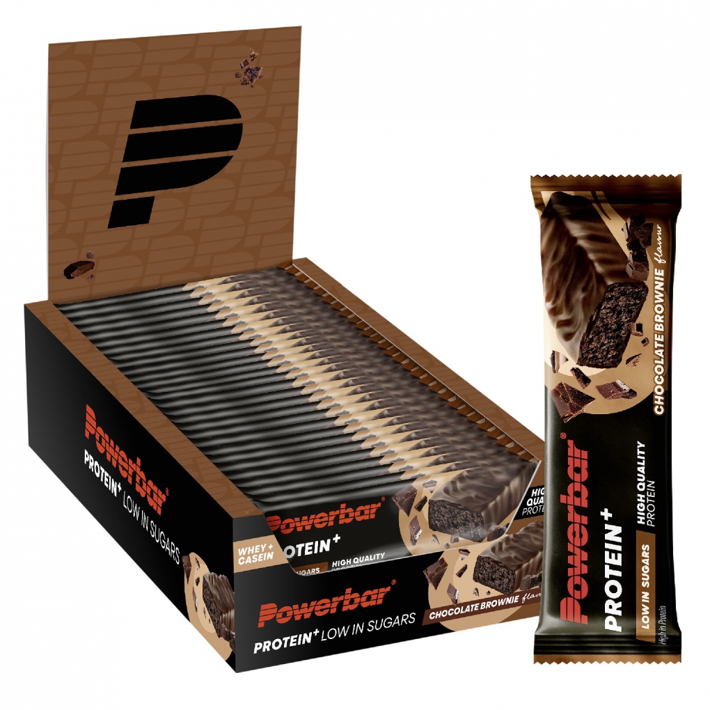 Barras PowerBar ProteinPlus Low Sugar Choco Brownie 30 uni