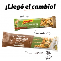 BARRITA POWERBAR NATURAL PROTEIN CACAHUETE CRUNCH 18 UNIDADES