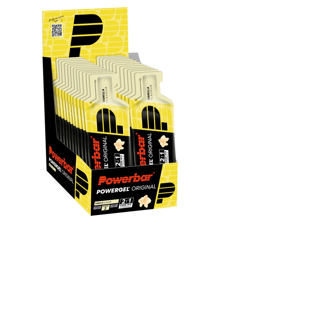 PowerBar PowerGel Baunilha 24 unidades