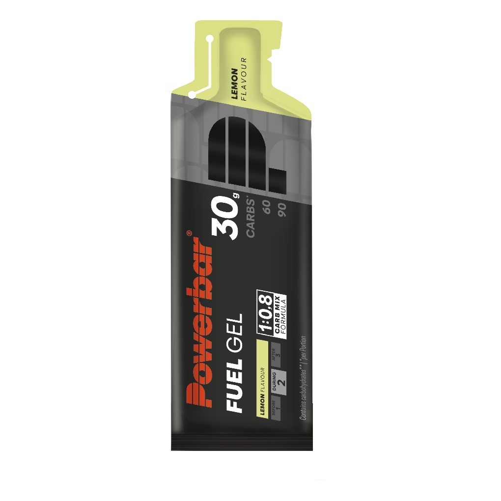 PowerBar Fuel Gel 30 Black Line Limn 12 unidades